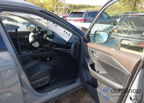 2021 Nissan Rogue Platinum Intelligent Awd from USA, damaged, VIN JN8AT3DD0MW312708